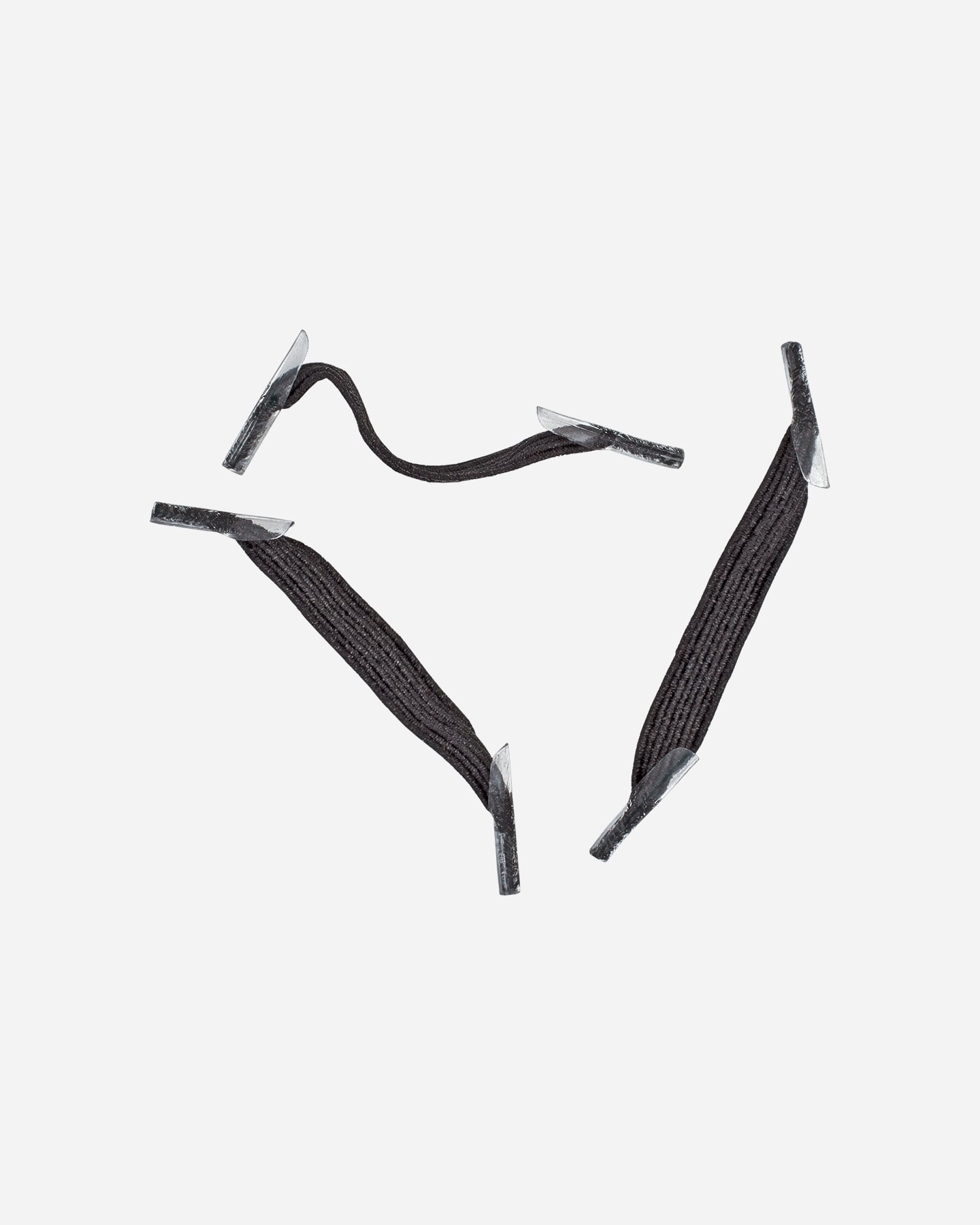 Lacci ABC ELASTICI MINI  - Nero - 1 | Cisalfa Sport
